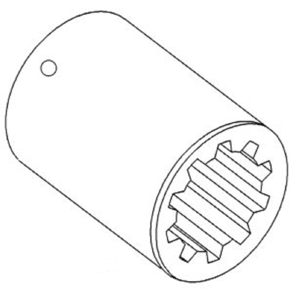 Coupling 180926M1 Fits Massey Ferguson 203 204 205 2135 2200 30 302 304 31 3165
