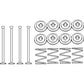 Brake Shoe Retaining Pin Kit Fits Fordson Replaces 1810029M91