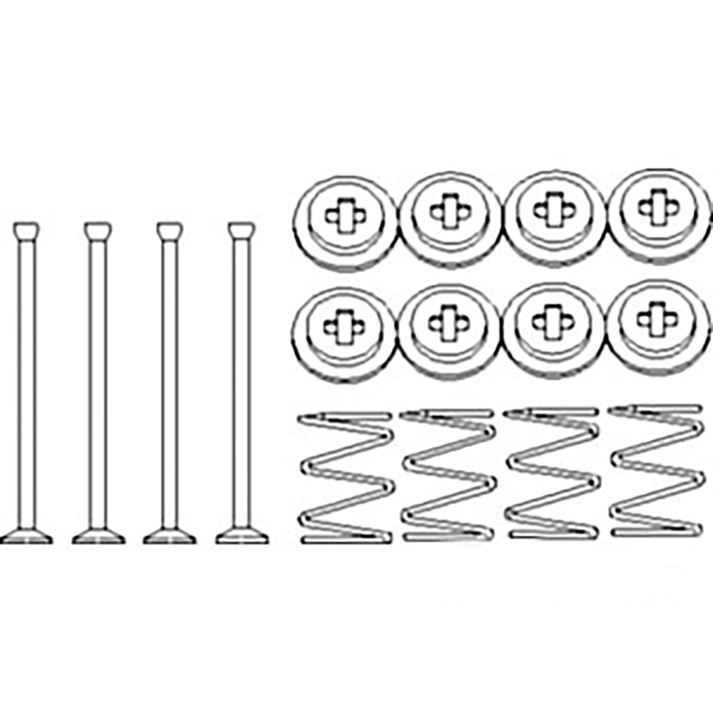Brake Shoe Retaining Pin Kit Fits Fordson Replaces 1810029M91