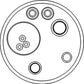 1201-1003 - Steering Pump Seal Kit Fits Massey Ferguson