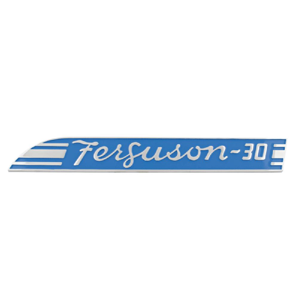 Pair of Blue Side Emblems Fits Massey Ferguson TO30 TE30