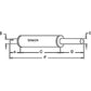 Muffler Kit Gray Fits Massey Ferguson TE20 TO20 TO30 TO35 181867M91