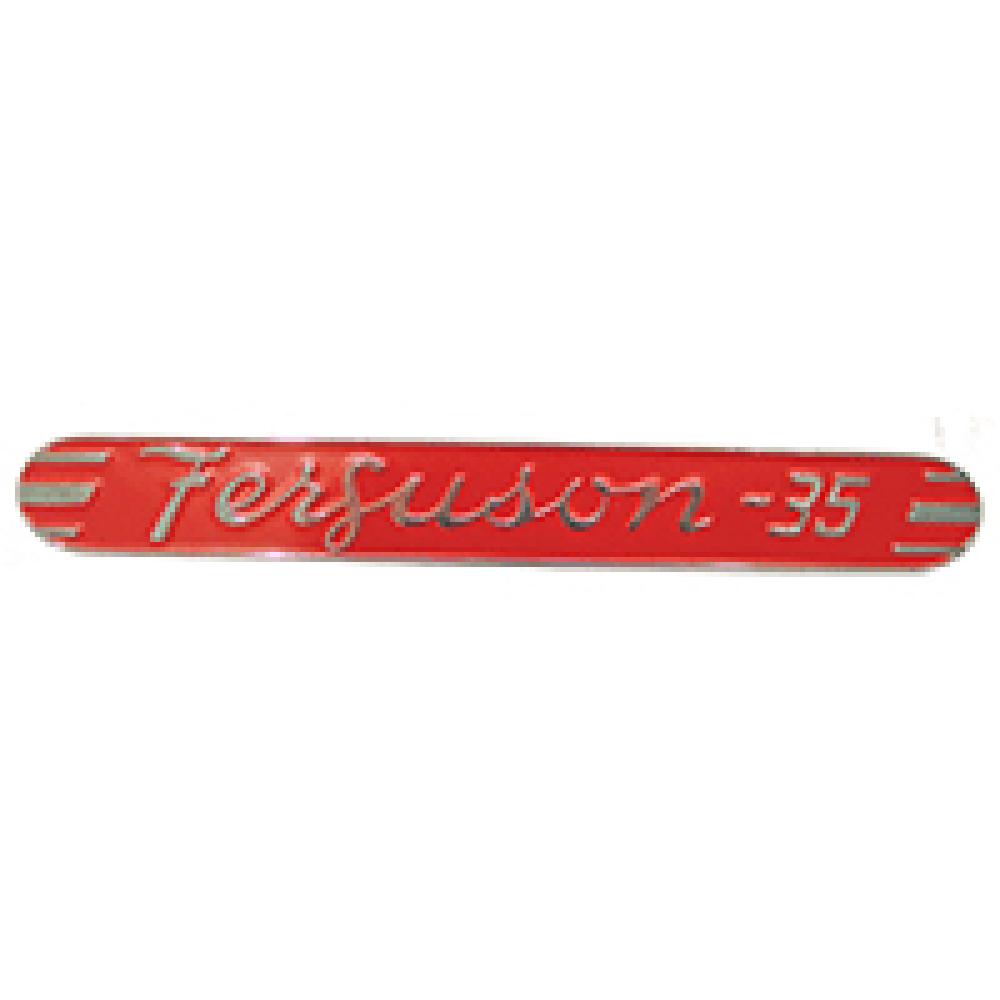 RED SIDE EMBLEM FOR  Fits Massey Ferguson TO35 Fits Ferguson 35