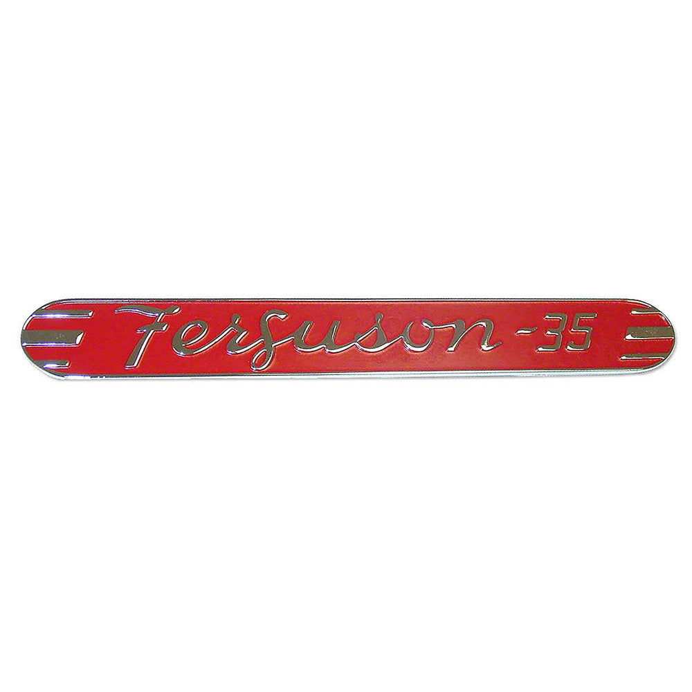 RED SIDE EMBLEM FOR  Fits Massey Ferguson TO35 Fits Ferguson 35