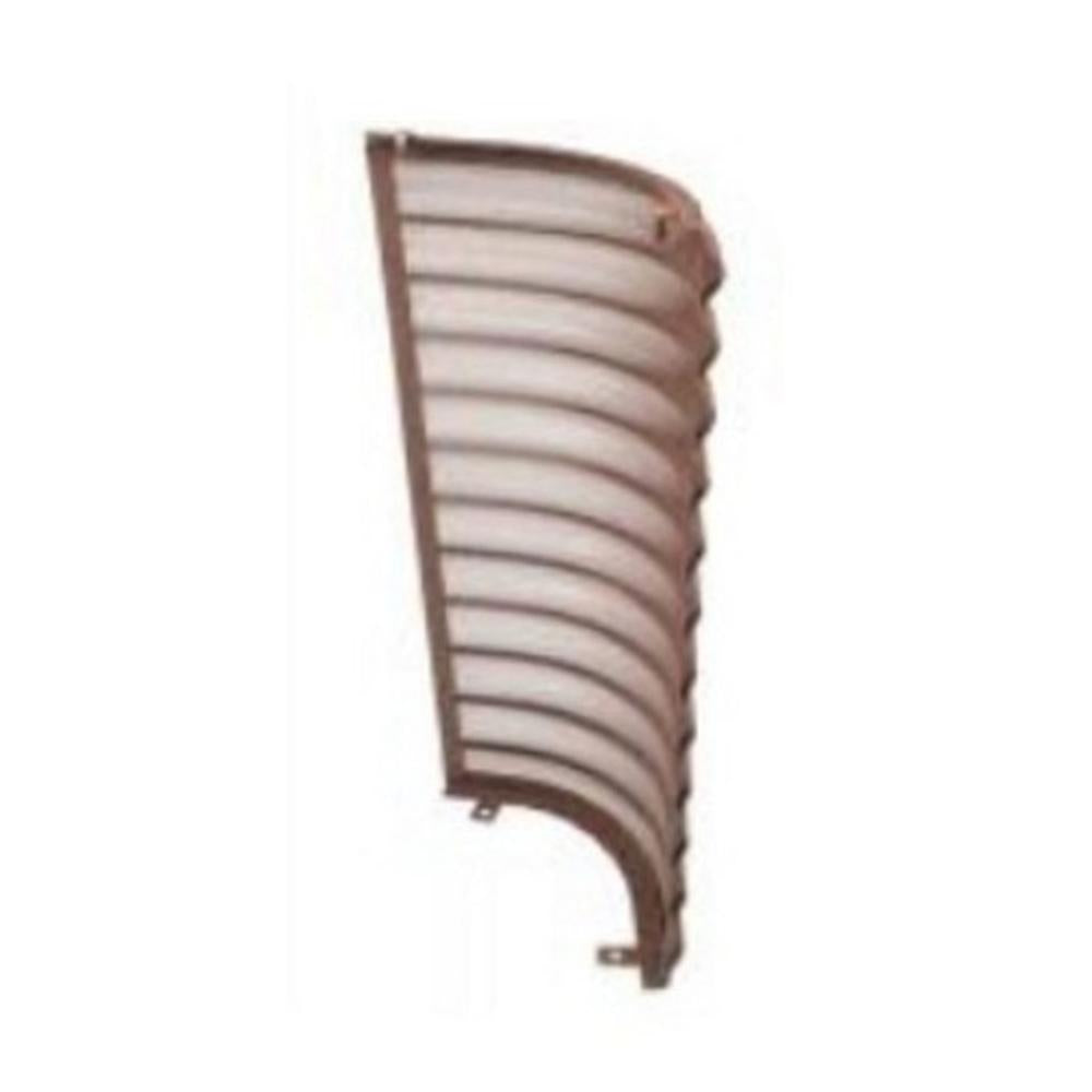 183662M1 Left Side Grille Screen Fits Massey Ferguson 50 65