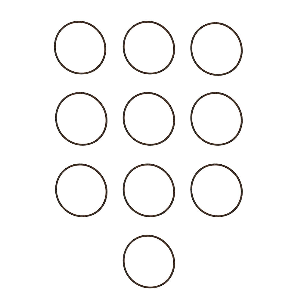 184182M3 Qty 10: Differential Housing Gasket Fits Massey Ferguson 155 (NARROW)