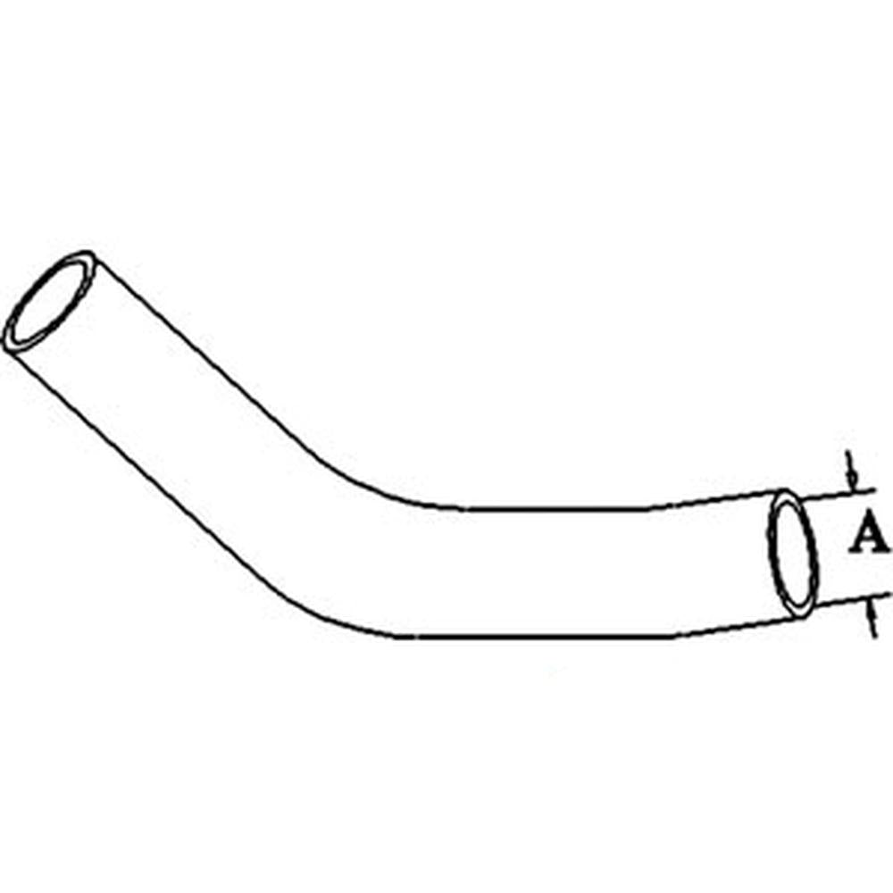 184299A1 New Upper Radiator Hose Fits Case-IH Tractor Models 7210 7220 +