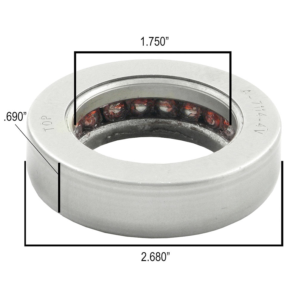 Spindle Thrust Bearing Fits International 706 1066 369131R91
