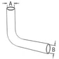 1860374M1 Lower Radiator Hose Fits Massey Ferguson Models