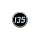 S.41217 Medallion, Plastic, 1865460M1 - Fits Massey Ferguson 135