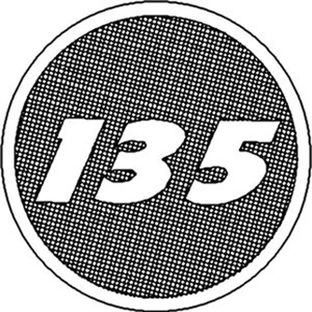 S.41217 Medallion, Plastic, 1865460M1 - Fits Massey Ferguson 135