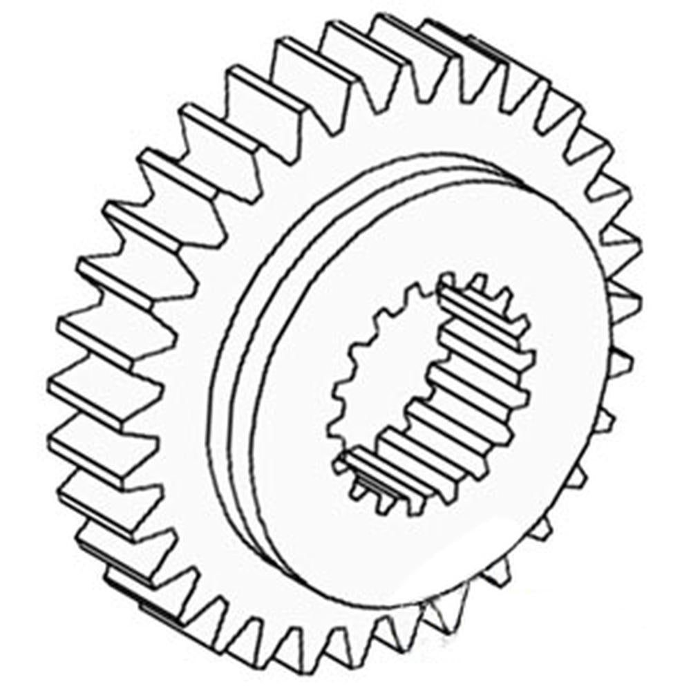 4th Transmission Countershaft Pinion Gear Fits Massey Ferguson
