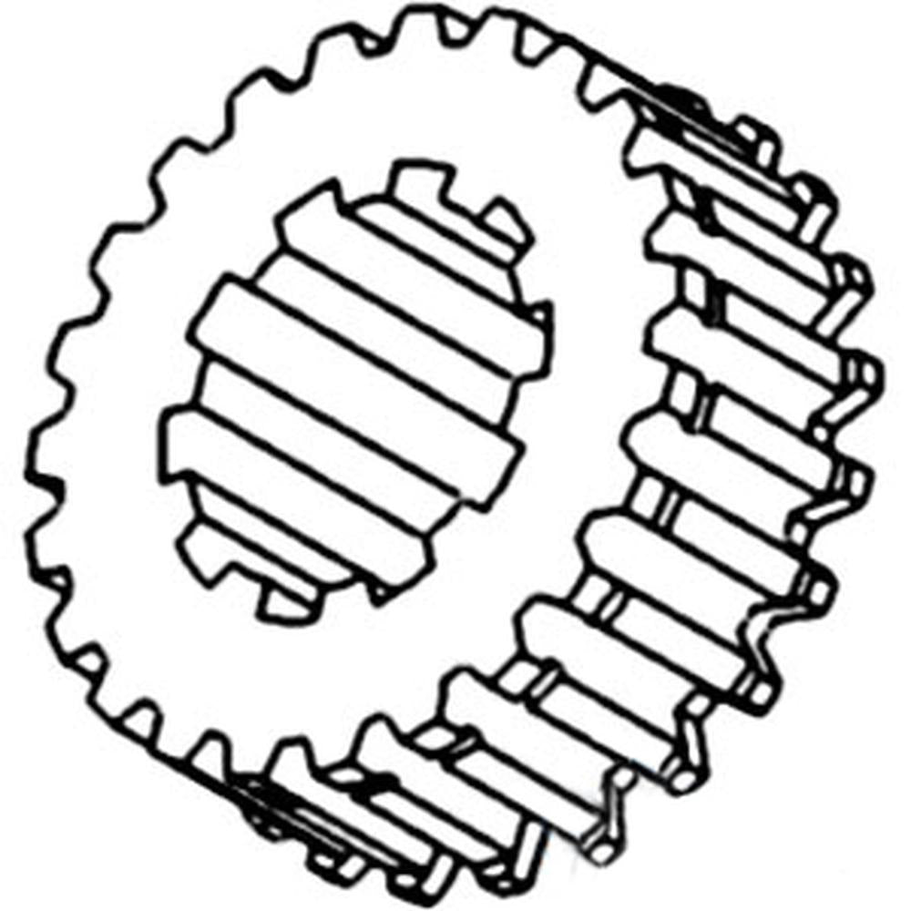 PTO Gear Hub 1872271M1 Fits Massey Ferguson 135 240 250 275 360 375