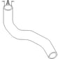 186619M1 New Lower Radiator Hose Fits Massey Ferguson 302 303 304