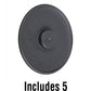 188-24013-5 Clutch Pully Cover - 5 pack Diameter: 51.7mm