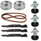 Mower Deck Parts - Spindles Blades Belt Pulleys - Fits Cub Cadet GT1054 54"