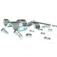 Hydraulic Double Breakaway Clamp Fits Massey Ferguson Replaces 5006-4