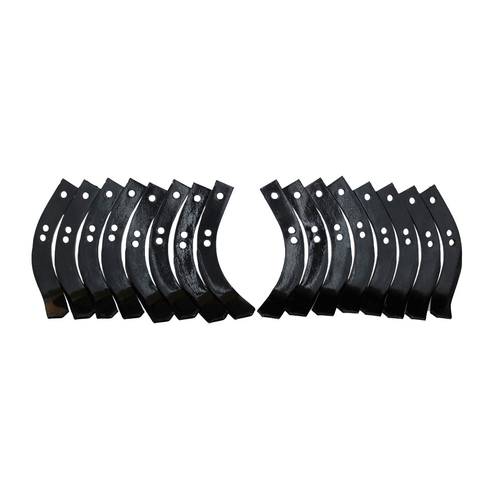 16 Tine Set Fits Troy-Bilt Tiller Tines With Hardware 1901118