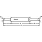190435M92 New Muffler Fits Massey Ferguson Industrial 90 37" Long 2.25" O.D.