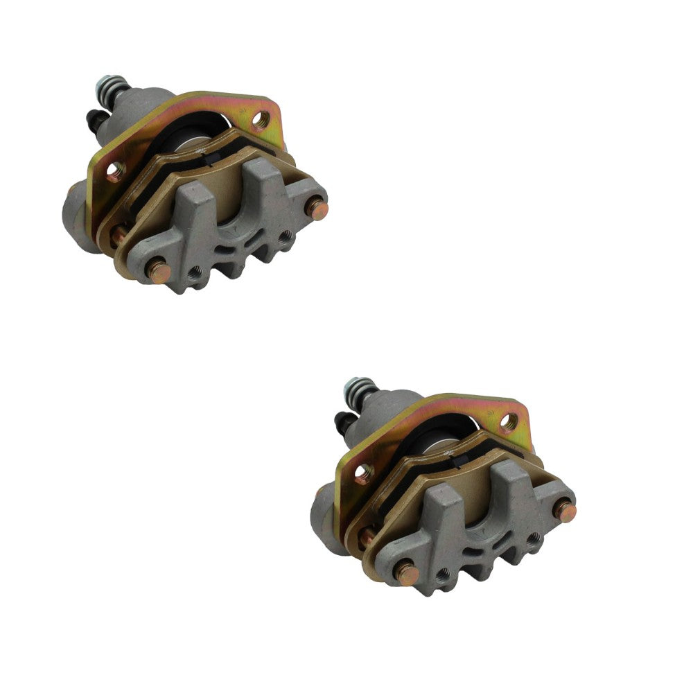 Set of 2 Brake Calipers with Brake Pads Fits Polaris Replaces 1910689