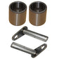 Set of (2) Bucket Pins & Bearings Kit Fits Caterpillar 242 242B 242B3 247
