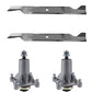 2 Blade & 2 Mandrel Kit
 Fits AYP Replaces 187292