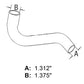 Bottom Radiator Hose Fits 275 1961831C1 1961831C1-A