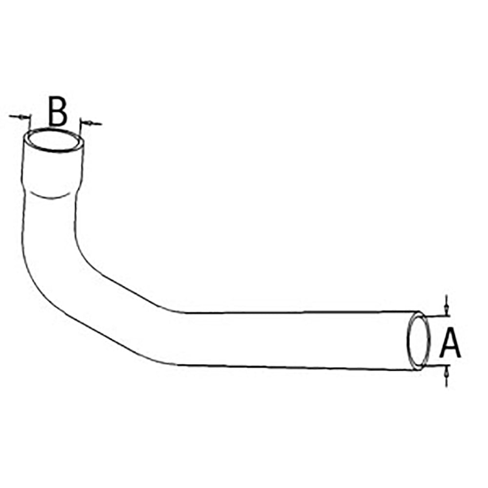 Top Radiator Hose Fits 245 255 265 1962545C1 1962545C1-A