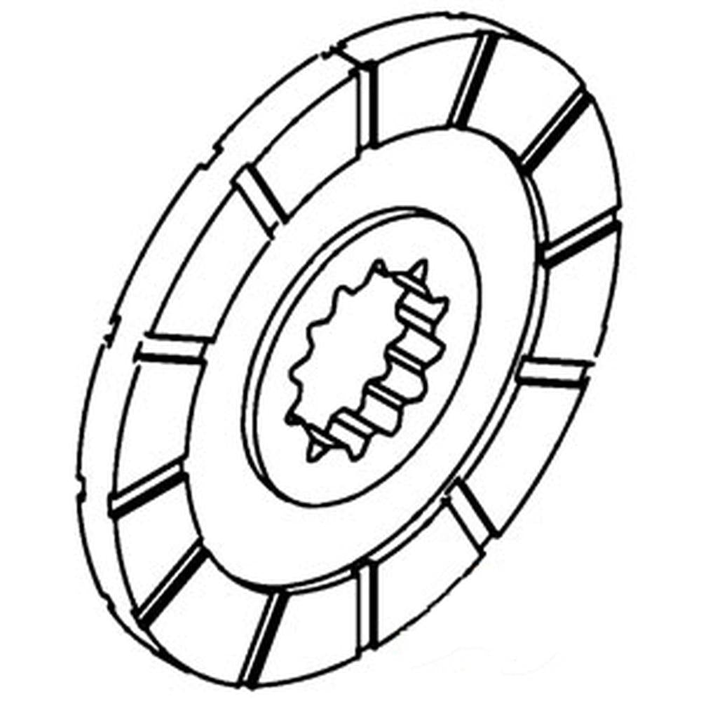 Heavy Duty Brake Disc Fits John Deere Replaces AH19839