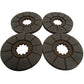 Qty 4: Heavy Duty Brake Disc Fits International Harvester Replaces 121961