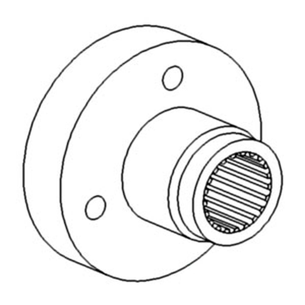 196482C3 Hyd. Pump Auxiliary Drive Pulley Hub Fits Case/International Harvester
