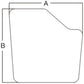 Cab Glass - Right Hand or Left Hand Fixed Non-Venting Door Fits Case IH