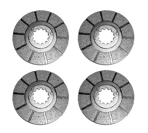 Qty 4: Bonded Brake Disc Fits Case/International Harvester Replaces 358195R91