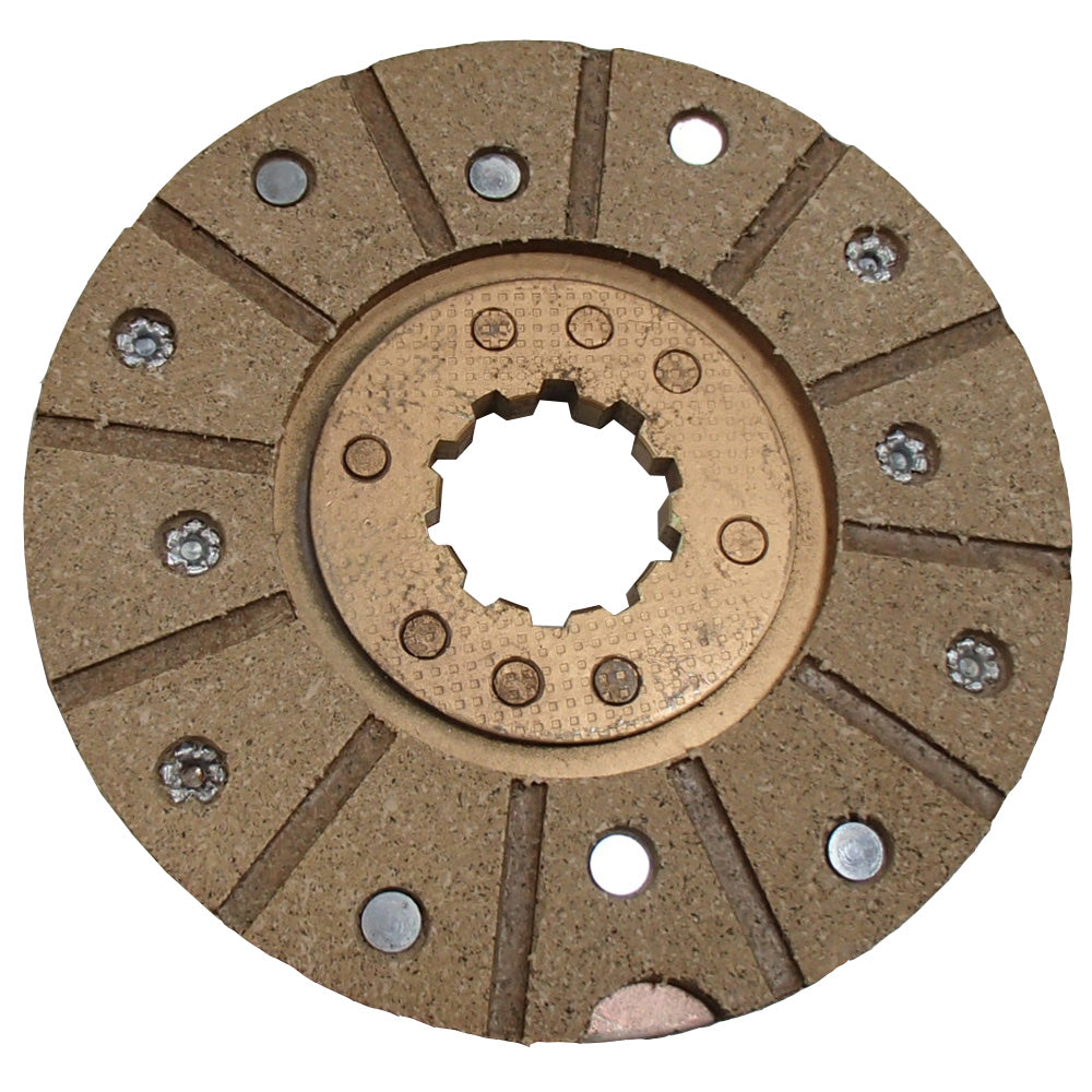 Riveted Brake Disc w/Zinc Plated Center Fits Case/International Harvester
