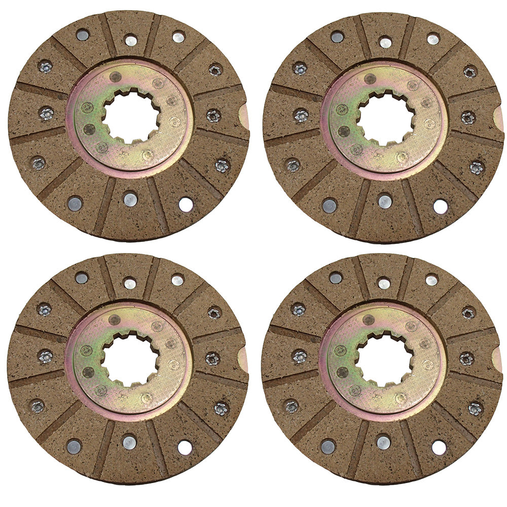 Qty 4: Riveted Brake Disc Fits Case/International Harvester Replaces 1099598R91