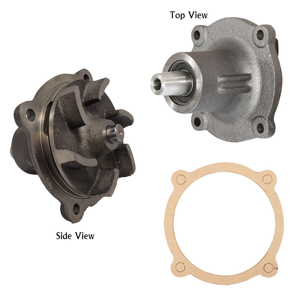 Water Pump with Shaft Fits Case/International Harvester Replaces ...