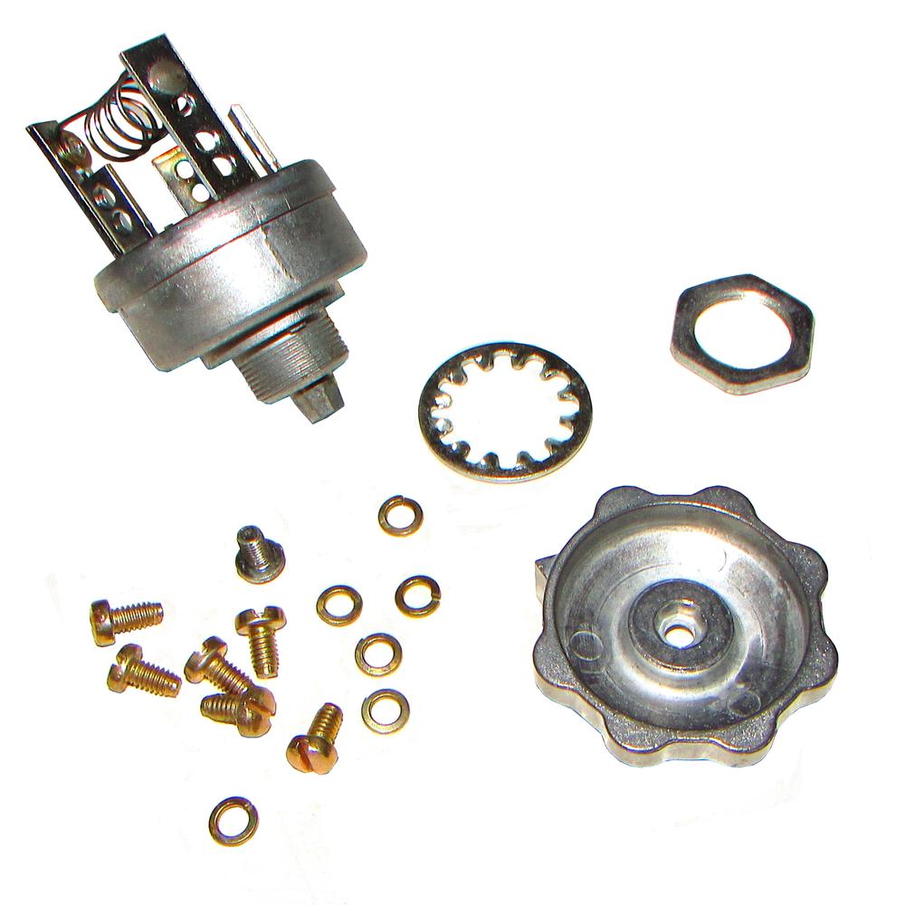 6 Volt Rotary Light Switch 3-Position - Fits International