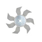 1C010-7411 Fan with 7 Blades Outer Diameter 430mm Fits Kubota Tractors M100GXDTC