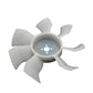 1C010-7411 Fan with 7 Blades Outer Diameter 430mm Fits Kubota Tractors M100GXDTC