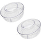 Qty 2: Pre-Cleaner Bowl  Fits Caterpillar Replaces 1M7250