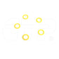 1S0004 Seal O Ring Fits Caterpillar Models