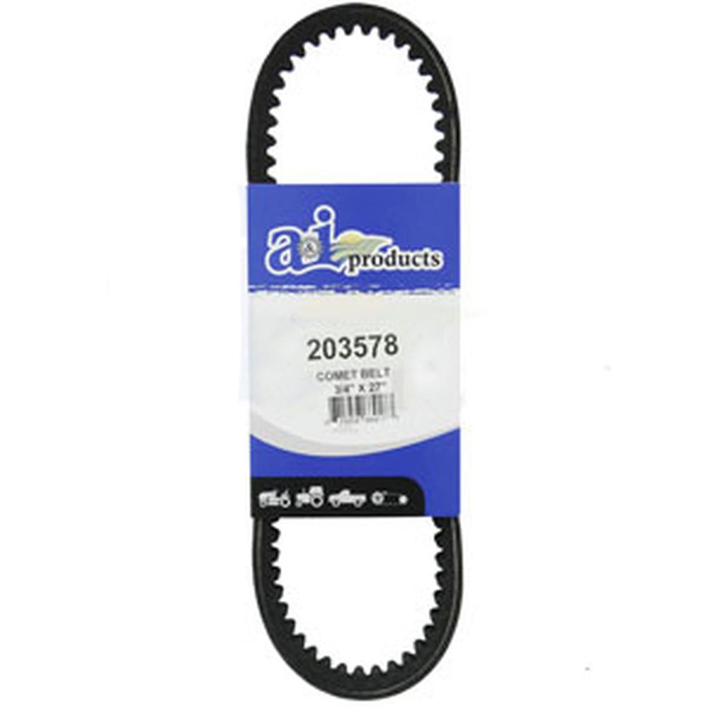Go Kart Belt Fits Comet Replaces 203787 Made With Aramid