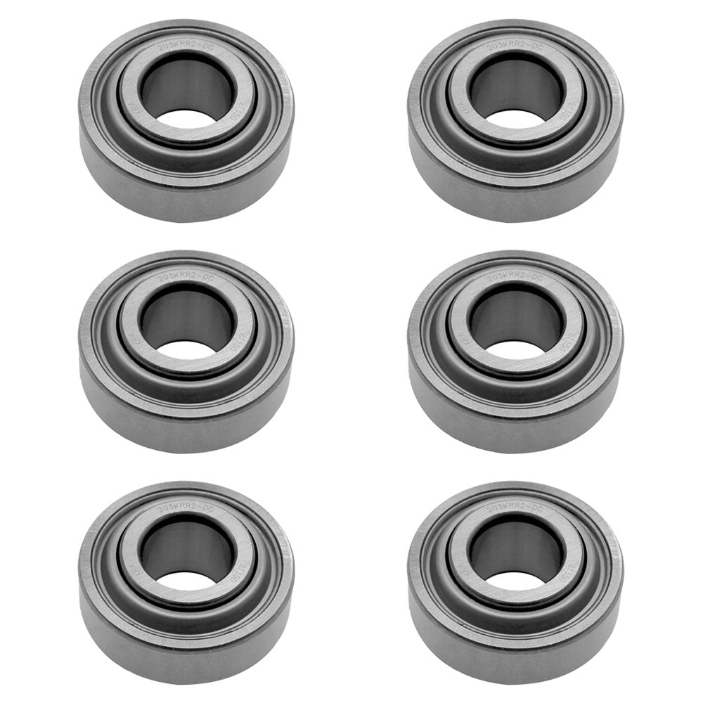 6 of Radial/Deep Groove Ball Bearing 0.640" Bore 40 MM OD & 0.72" Width 203KRR2