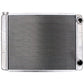 204120 Race Pro Radiator - 28 x 19 GM Double Pass With Threaded Inlet