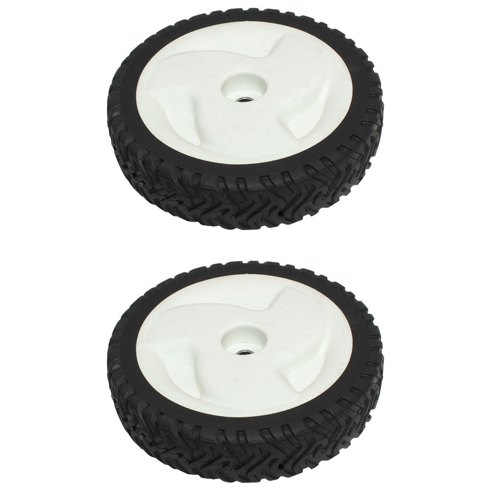 Two New Aftermarket Drive Wheels 105-3036 For Lawn Boy Walk Behind Mowers