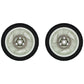 Two New Aftermarket Drive Wheels 105-3036 For Lawn Boy Walk Behind Mowers