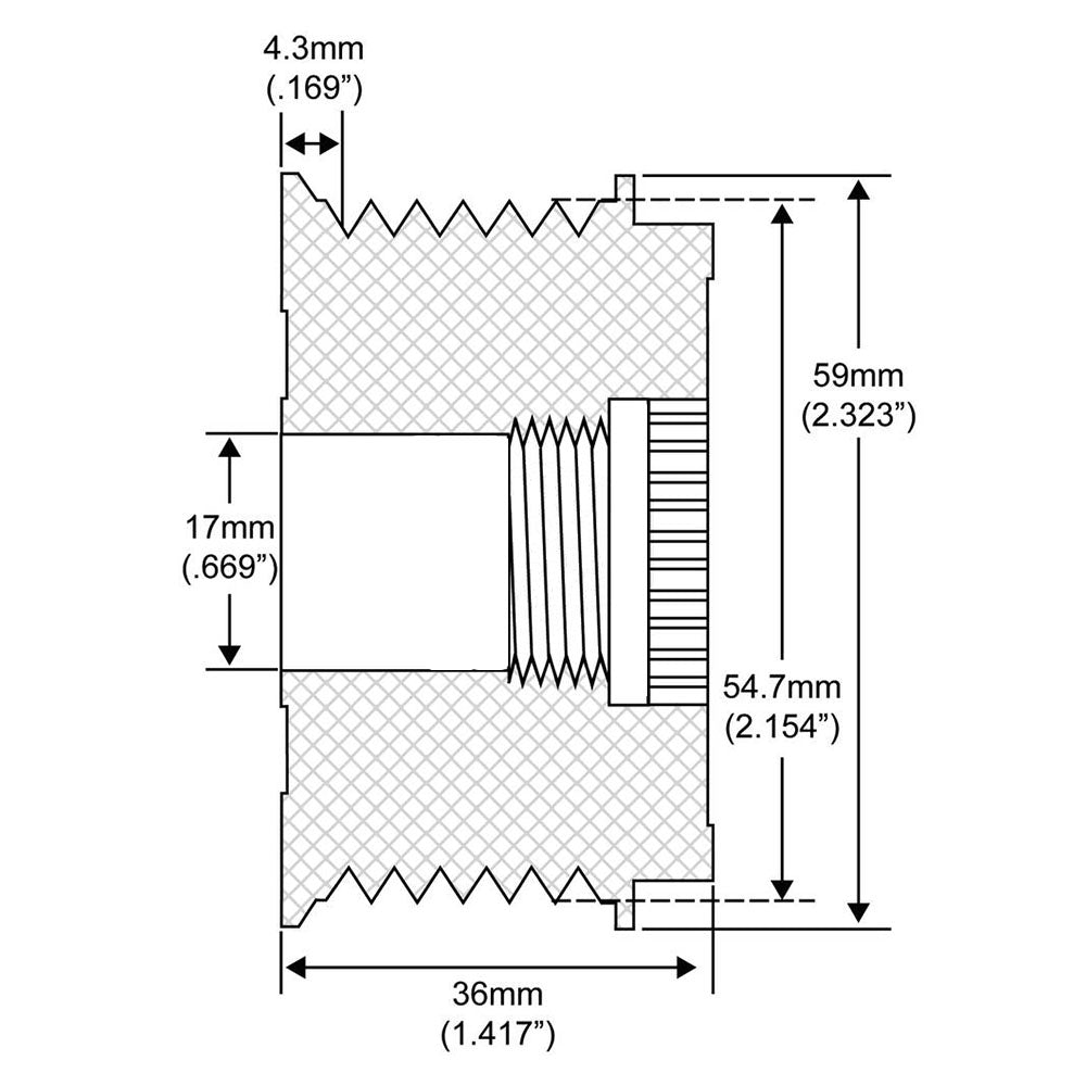 206-48001-JN J&N Electrical Products Pulley