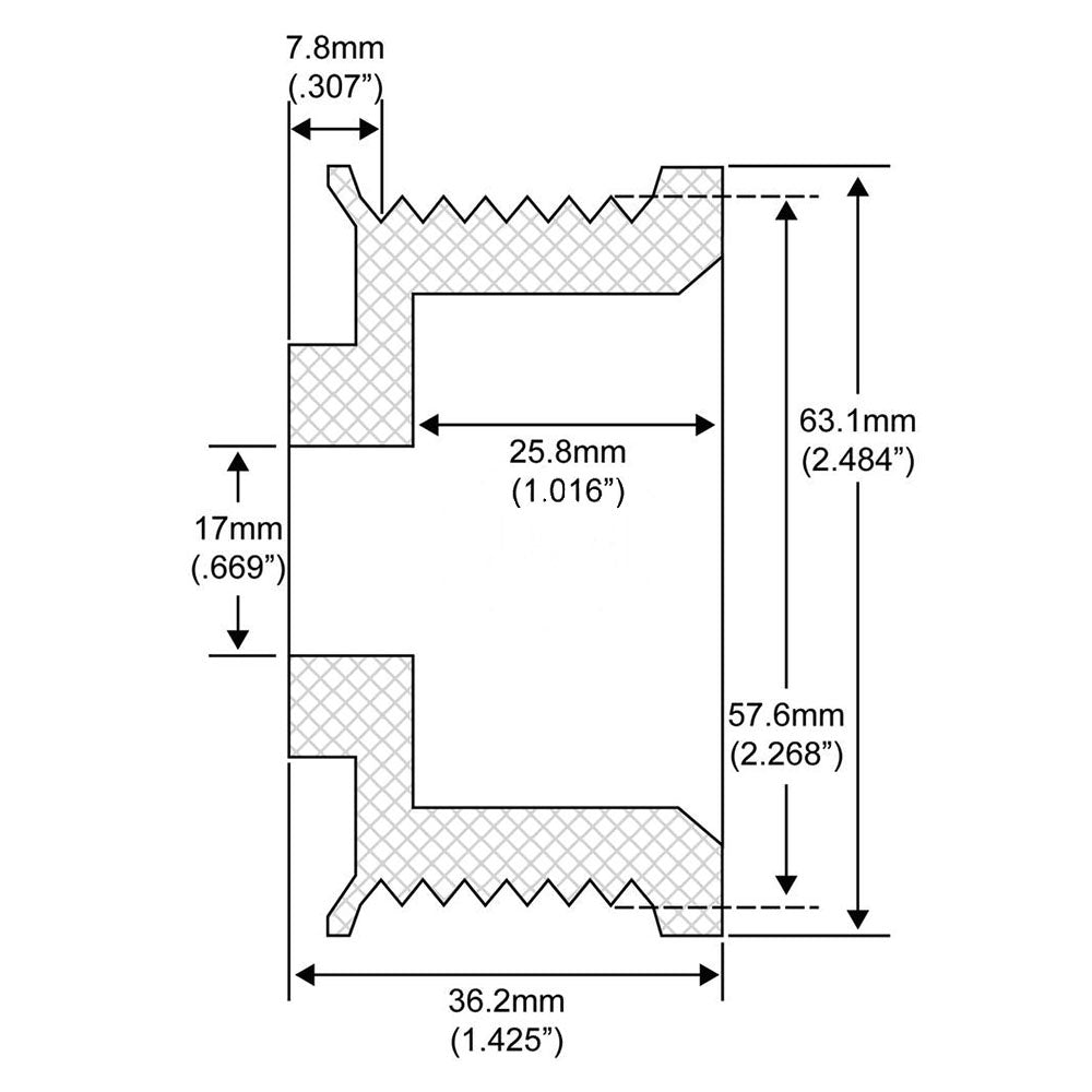207-52002-JN J&N Electrical Products Pulley