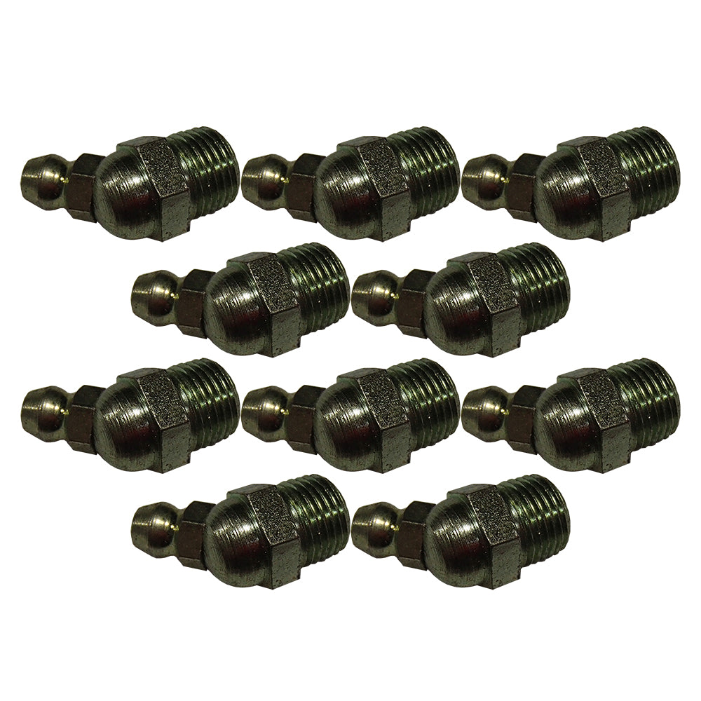 219-89 Ten Grease Fitting Nipples Fits Case Wheel Loader Forklift 584C