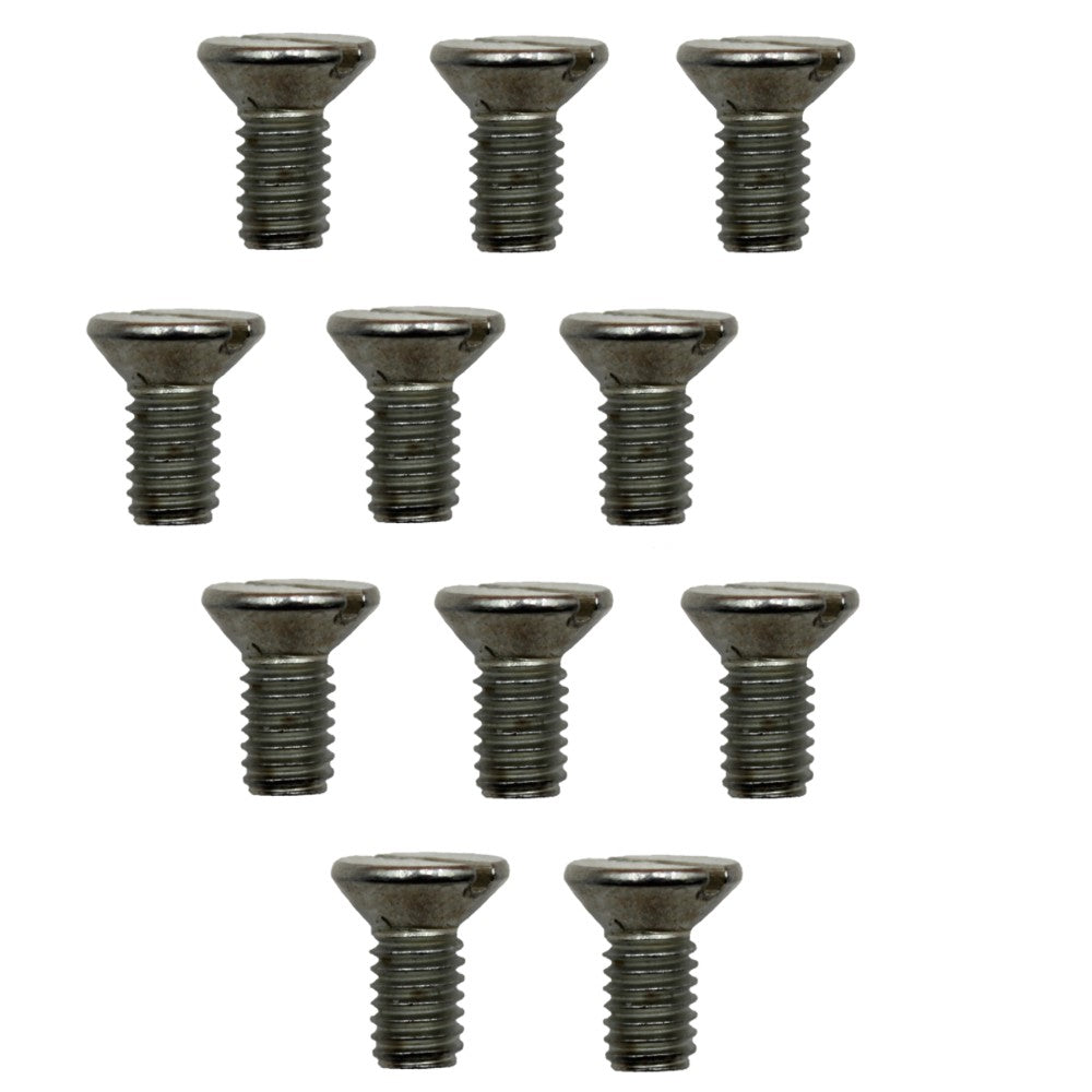 Qty 11: Flat Head Screws Fits Hitachi Replaces 21M7194